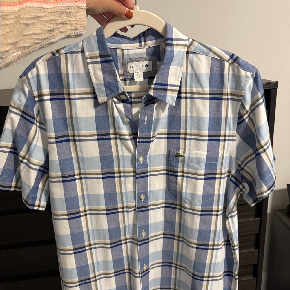 Lacoste short sleeve button down
